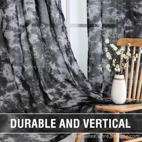 Rich Manual Tie Dye Curtains